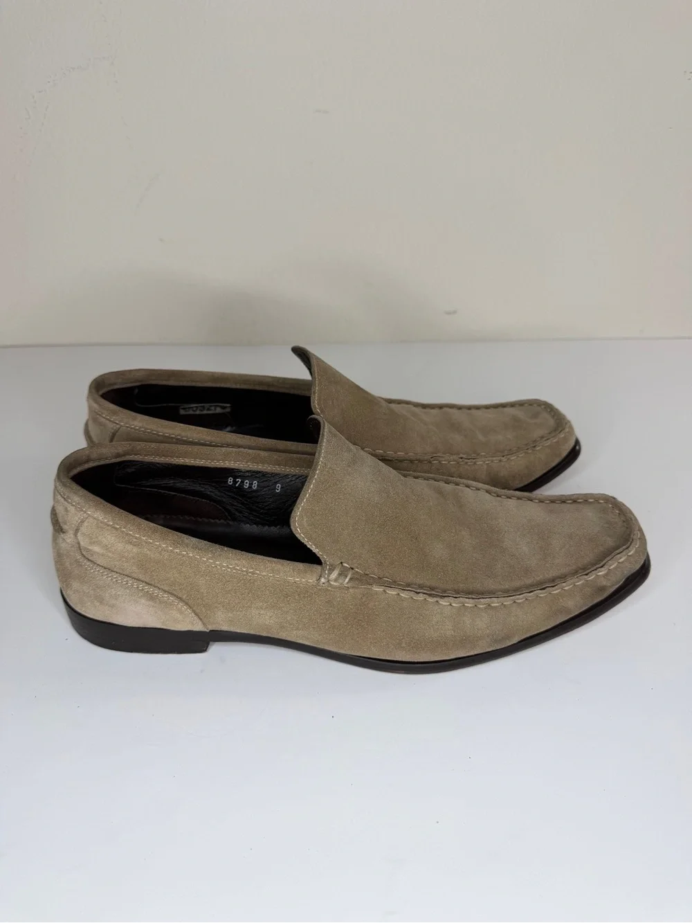 to boot New York Driving Loafers Casual Shoes Men Size 9 Brown Suede comfort
